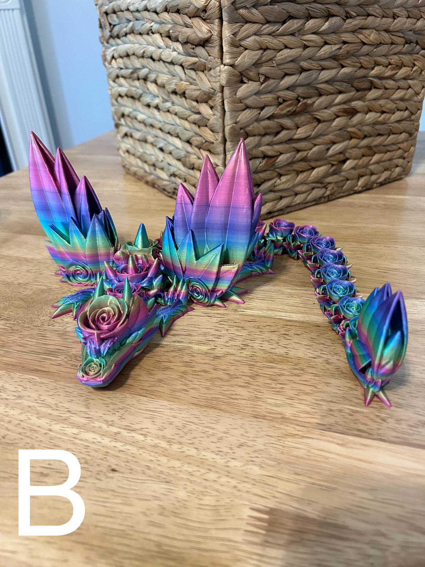 Large Rose Dragon *Winged*