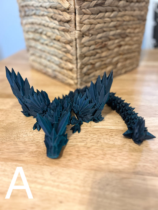 Large Crystal Dragon *Winged*