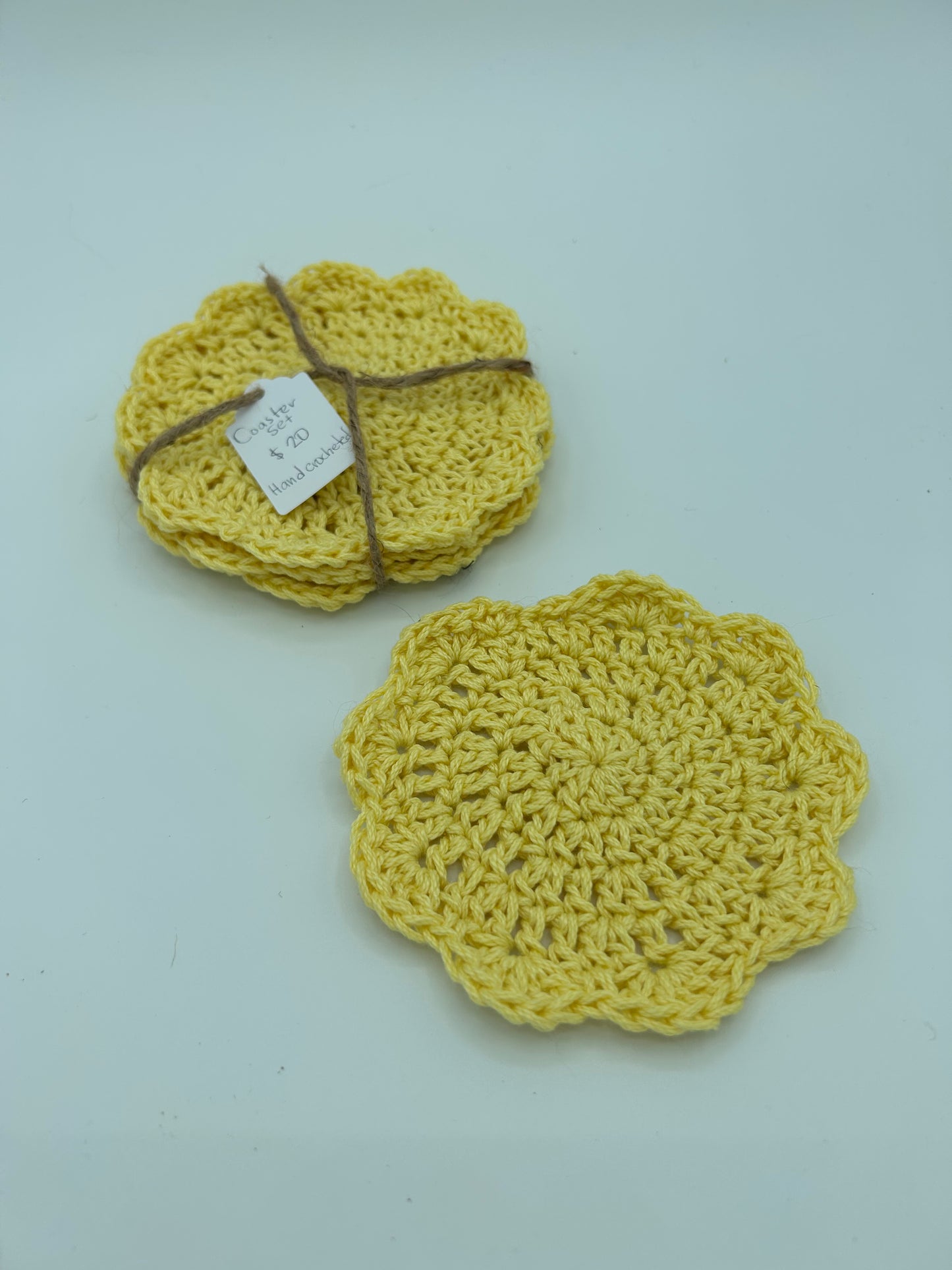 Sunrise Cotton Coasters